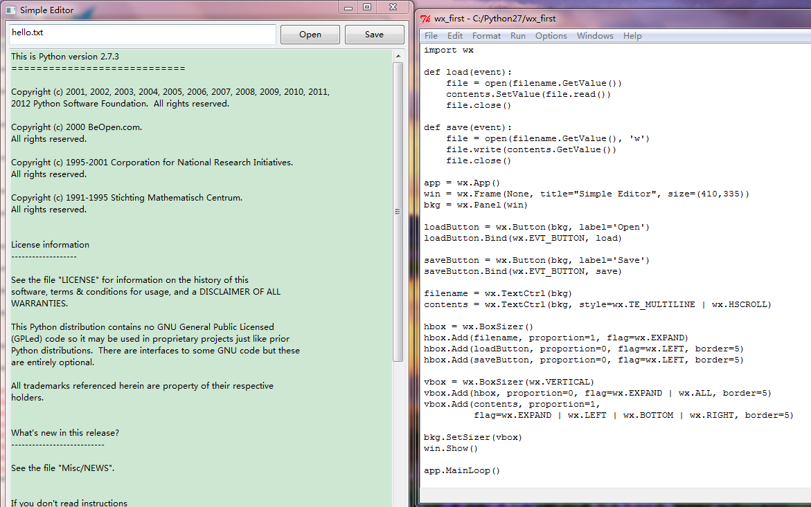wxPython window program 01 - Programmer Sought